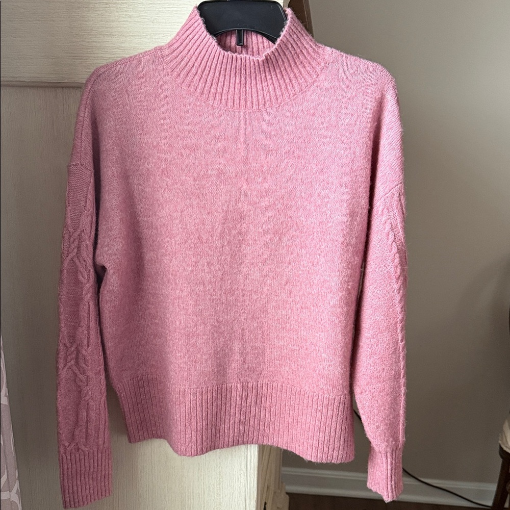 LC Lauren Conrad Soft Mock-neck Pullover Sweater